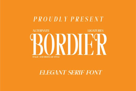 Bordier: A Versatile Serif Font for Modern Web Design