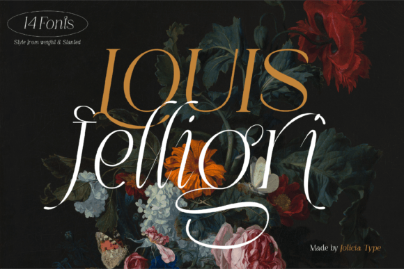 Bring Elegance to Your Creations with Louis Feligri Typeface