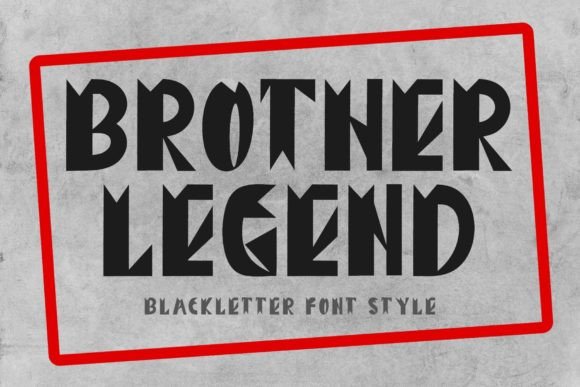 Brother Legend Font: A Bold Typeface for Brand-Driven Web Design