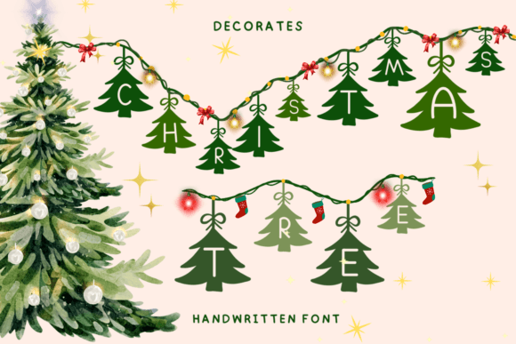 Decorated Christmas Tree Font: A Marketer’s Typography Secret Weapon