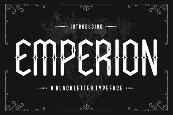 Emperion Typeface: Elevate Your Campaigns with Whimsical Elegance