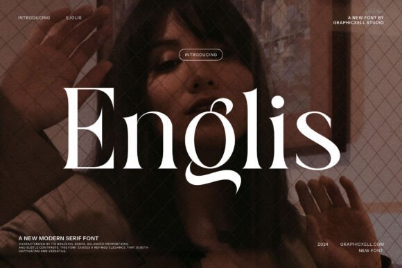 Englis Font: A Stylish Typeface for Professional Branding