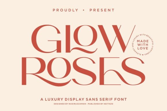 Glow Roses Font: A Simple Typography Upgrade for Your Brand