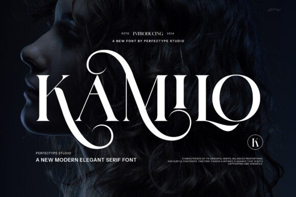 Kamilo: A Polished Serif Font for Digital Branding