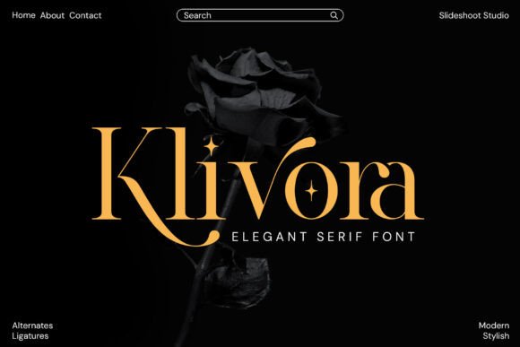 Klivora Serif: A Typeface That Elevates Digital Design
