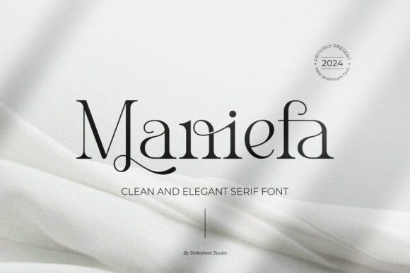 Maniefa Font: Elevating Campaigns with Elegance and Clarity
