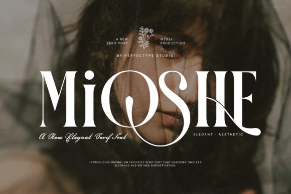 Mioshe: A Stylish Serif Typeface for Modern Web Design