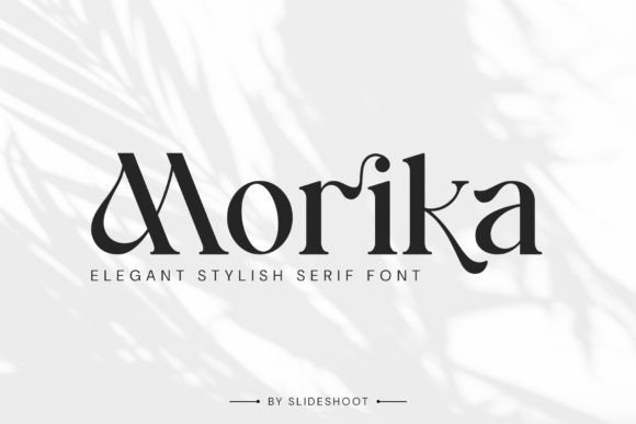 Morika Typeface: A Sophisticated Font for Small Business Branding