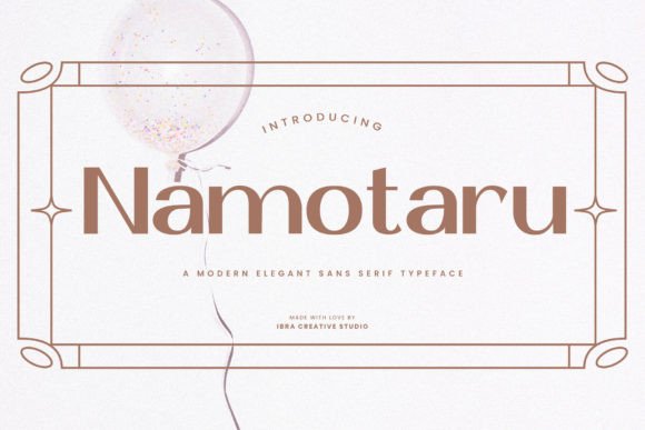 Namotaru: A Typeface That Elevates Editorial Design