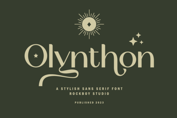 Olynthon Typeface: A Versatile Sans Serif for Creative Branding