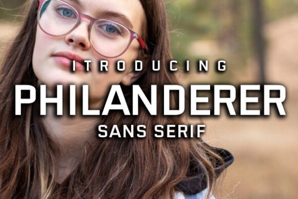 Philanderer Font: A Modern Typeface for Editorial Design