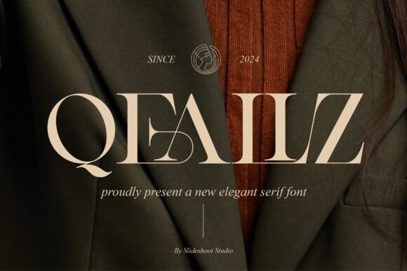 Qealiz: A Luxury Typeface for Strong Brand Campaigns