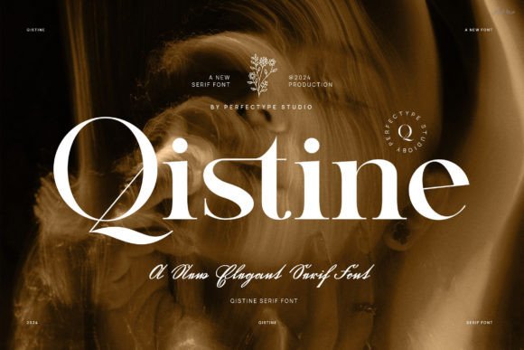 Qistine: A Balanced Serif for Modern Branding