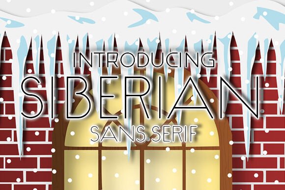Siberian Font: A Versatile Typeface for Creative Makers