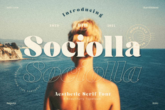Sociolla: A Serif Typeface That Elevates Editorial Design