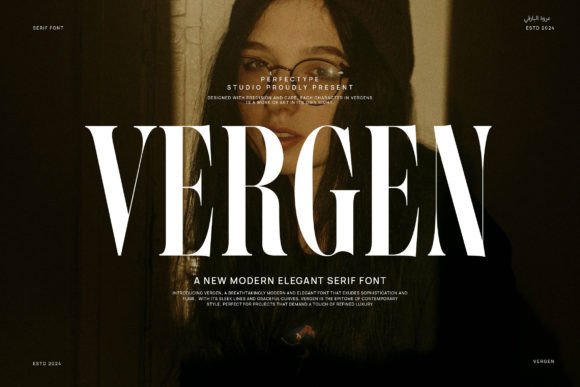Vergen: A Versatile Serif Font for Craft Projects